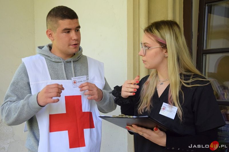 Mistrzostwa Pierwszej Pomocy PCK "Pomóż, chcę żyć" w Jaśle