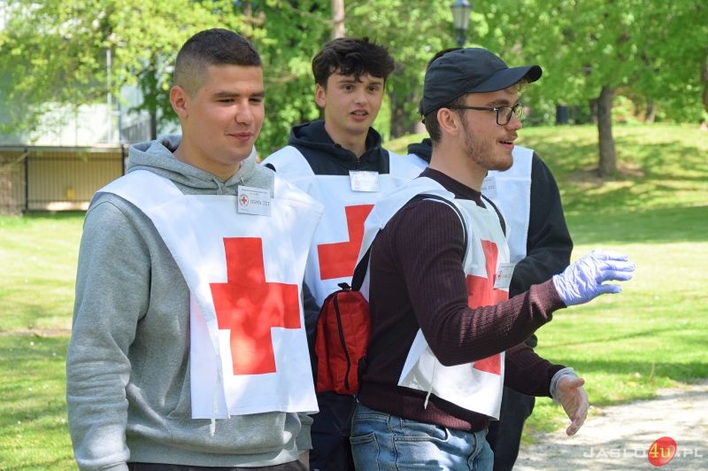 Mistrzostwa Pierwszej Pomocy PCK "Pomóż, chcę żyć" w Jaśle