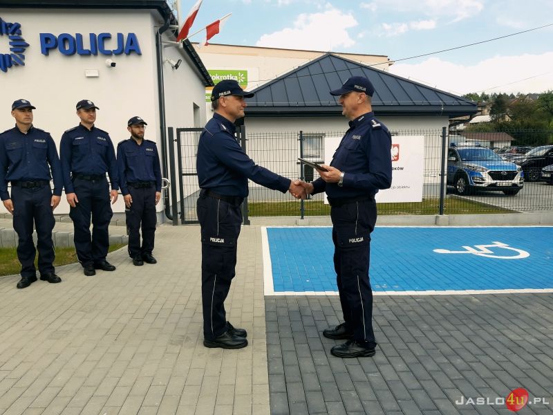 Uroczyste oddanie do użytku zmodernizowanego Posterunku Policji w Skołyszynie