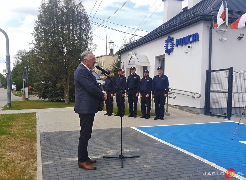 Uroczyste oddanie do użytku zmodernizowanego Posterunku Policji w Skołyszynie