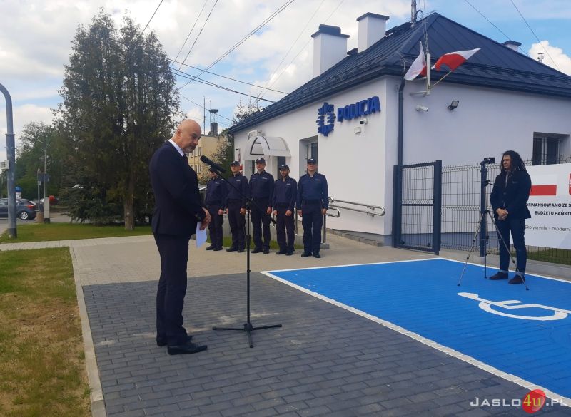 Uroczyste oddanie do użytku zmodernizowanego Posterunku Policji w Skołyszynie