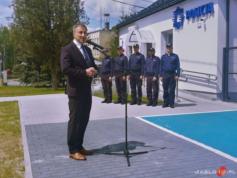 Uroczyste oddanie do użytku zmodernizowanego Posterunku Policji w Skołyszynie