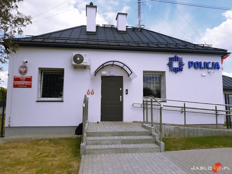 Uroczyste oddanie do użytku zmodernizowanego Posterunku Policji w Skołyszynie