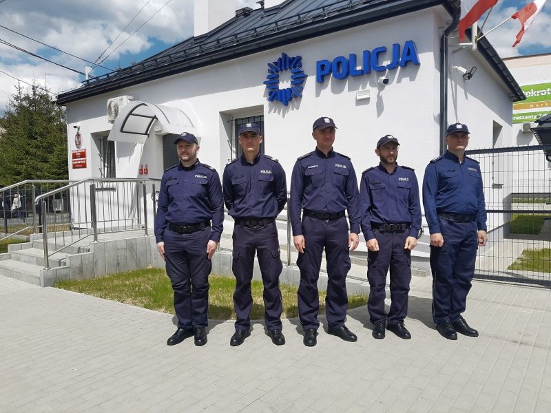 Uroczyste oddanie do użytku zmodernizowanego Posterunku Policji w Skołyszynie