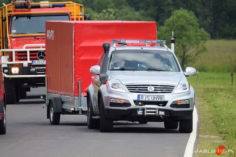 Ćwiczenia strażaków z województwa podkarpackiego - „Jasło 2023”