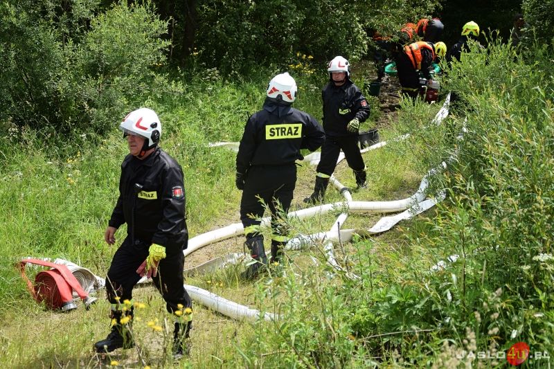 Ćwiczenia strażaków z województwa podkarpackiego - „Jasło 2023”