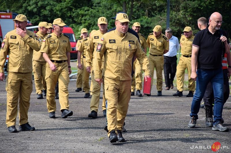 Ćwiczenia strażaków z województwa podkarpackiego - „Jasło 2023”