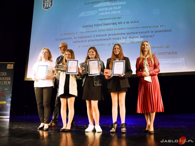Finał Jasielskiej Ligi Naukowej z Orlenem