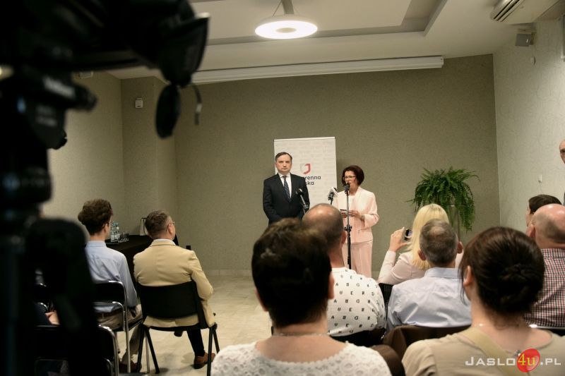Minister Zbigniew Ziobro z wizytą w Jaśle