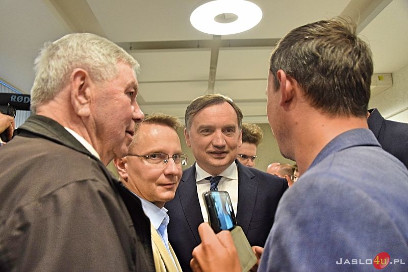 Minister Zbigniew Ziobro z wizytą w Jaśle