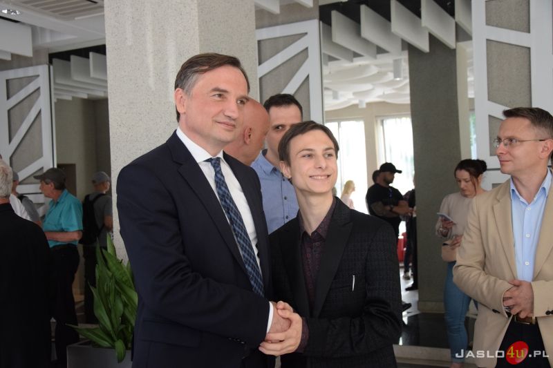 Minister Zbigniew Ziobro z wizytą w Jaśle