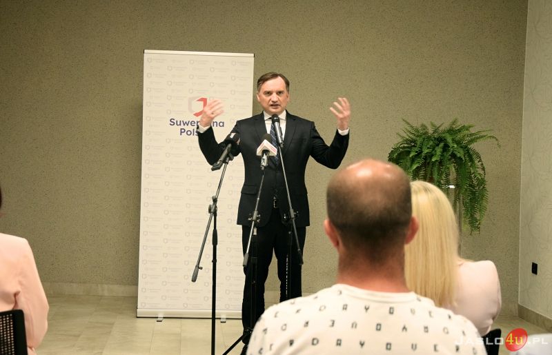 Minister Zbigniew Ziobro z wizytą w Jaśle