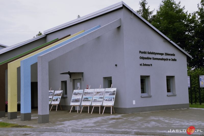 Otwarcie rozbudowanego i zmodernizowanego PSZOK-u w Jaśle