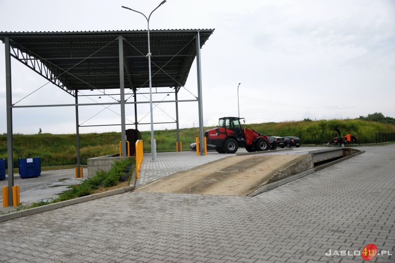 Otwarcie rozbudowanego i zmodernizowanego PSZOK-u w Jaśle