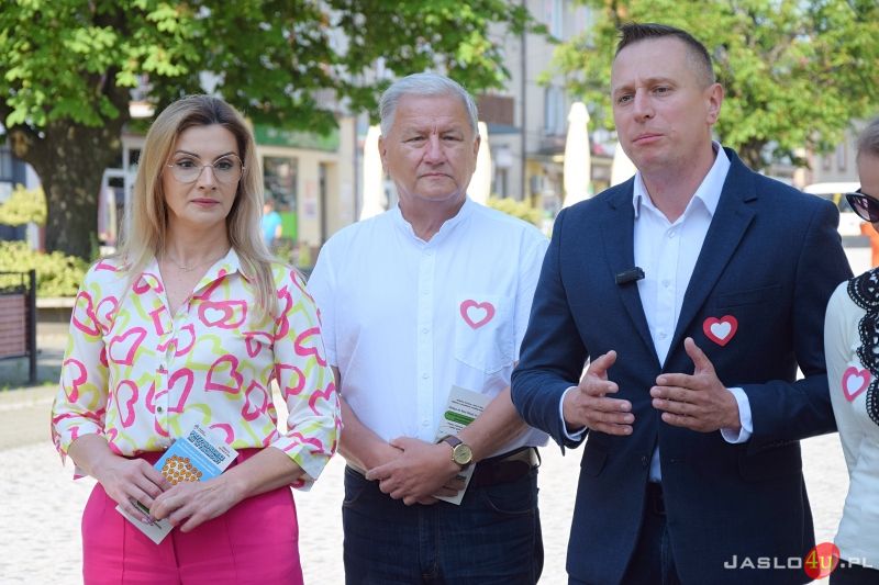 „Przypilnujesz mi wyborów?” - spotkanie z politykami Koalicji Obywatelskiej w Jaśle