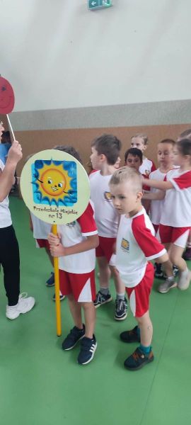 XIV  Międzyprzedszkolna  Olimpiada Sportowa " BIEG PO ZDROWIE"