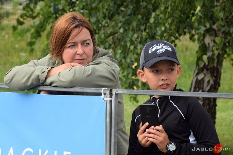 Pokaz rowerowy Krystiana Herby w Jaśle