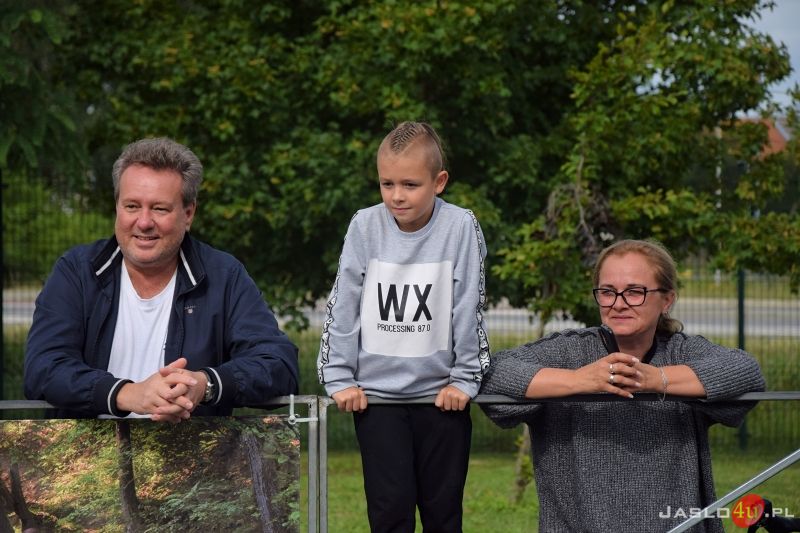 Pokaz rowerowy Krystiana Herby w Jaśle