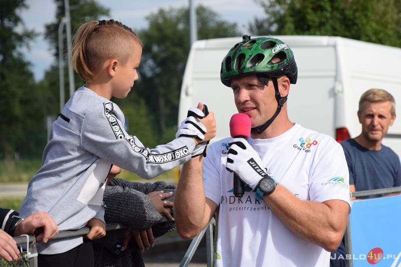 Pokaz rowerowy Krystiana Herby w Jaśle