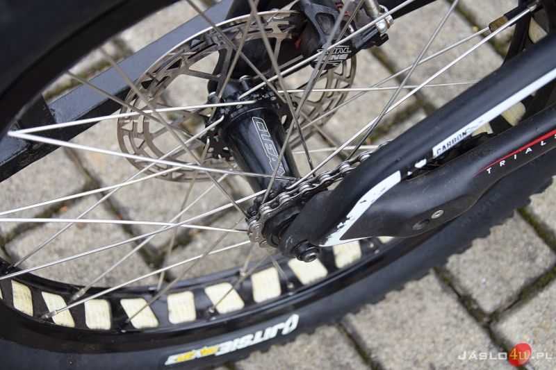 Pokaz rowerowy Krystiana Herby w Jaśle