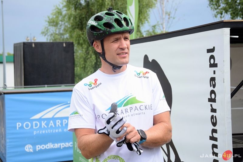 Pokaz rowerowy Krystiana Herby w Jaśle