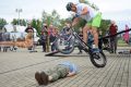 Pokaz rowerowy Krystiana Herby w Jaśle