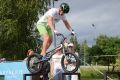 Pokaz rowerowy Krystiana Herby w Jaśle