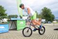 Pokaz rowerowy Krystiana Herby w Jaśle