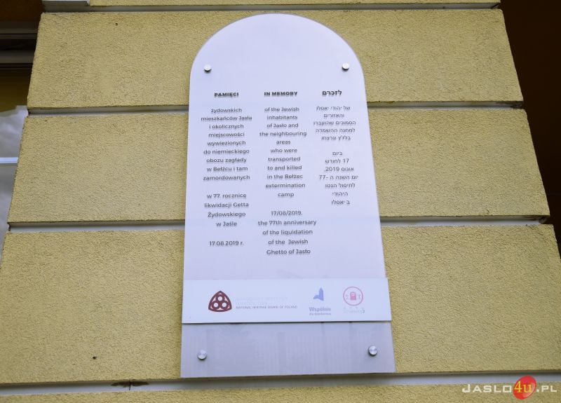 Dzień Pamięci o społeczności jasielskich Żydów