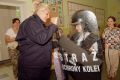 Spotkanie kolonistów z kolejarzem i strażnikami ochrony kolei