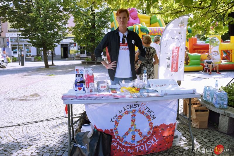 Tour de Konstytucja w Jaśle