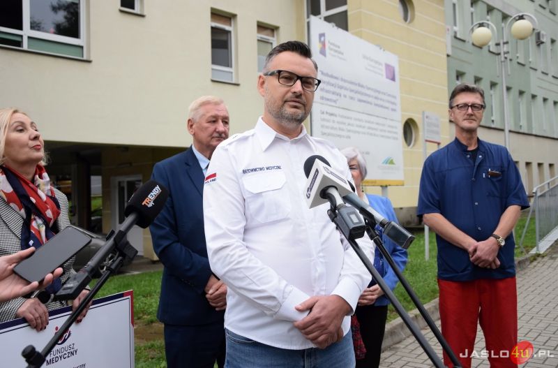 7,5 mln zł dla jasielskiego szpitala na przebudowę i doposażenie SOR