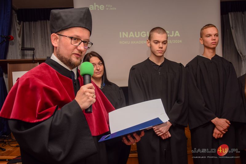 Inauguracja roku akademickiego 2023/24 w jasielskiej Filii AHE w Łodzi
