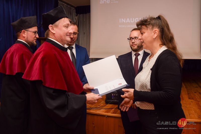 Inauguracja roku akademickiego 2023/24 w jasielskiej Filii AHE w Łodzi