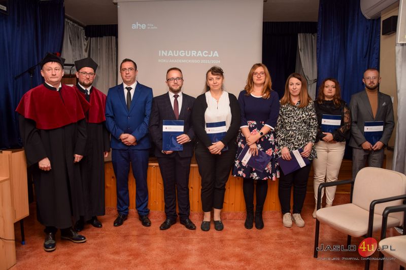 Inauguracja roku akademickiego 2023/24 w jasielskiej Filii AHE w Łodzi