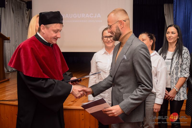Inauguracja roku akademickiego 2023/24 w jasielskiej Filii AHE w Łodzi