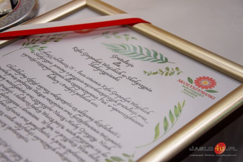 Jubileusz 75-lecia Koła Gospodyń Wiejskich w Skołyszynie