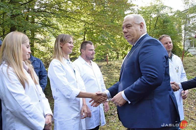 Minister Jacek Sasin odwiedził Zakład Produkcji Specjalnej w Gamracie