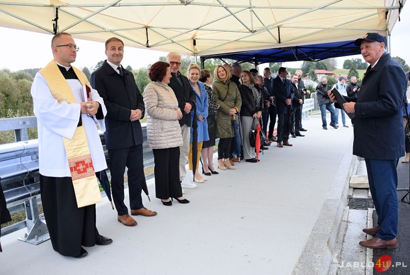 Uroczyste otwarcie mostu w Święcanach
