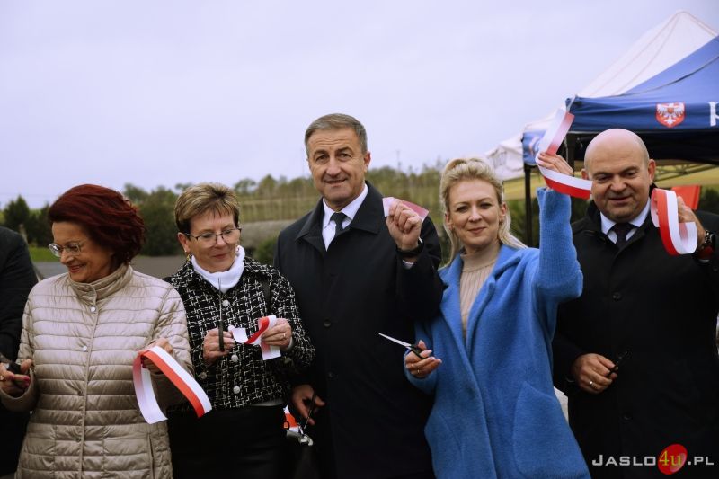Uroczyste otwarcie mostu w Święcanach