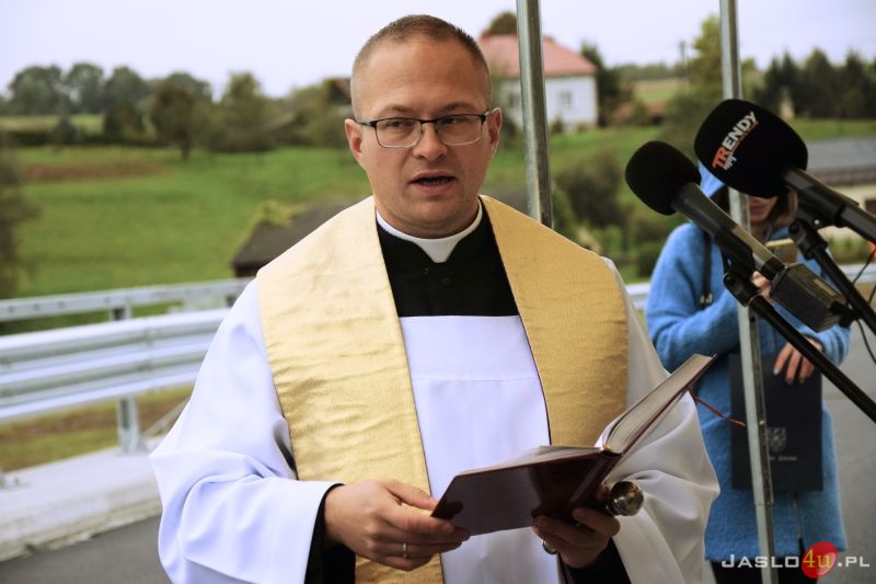 Uroczyste otwarcie mostu w Święcanach