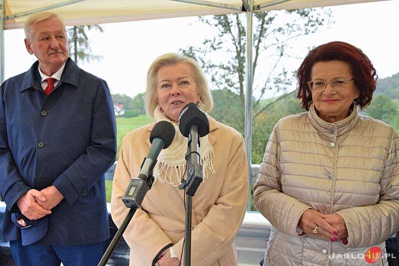 Uroczyste otwarcie mostu w Święcanach