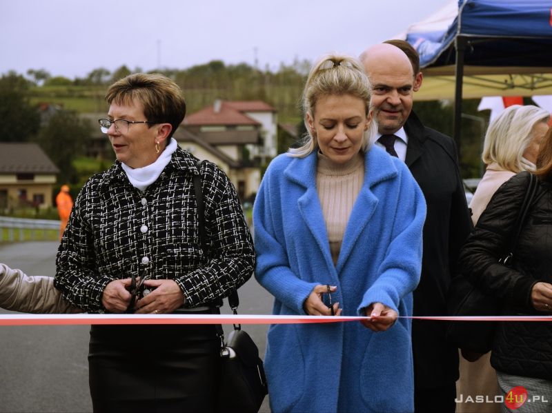 Uroczyste otwarcie mostu w Święcanach