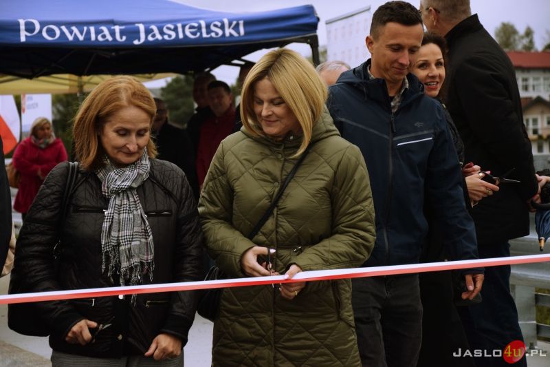 Uroczyste otwarcie mostu w Święcanach