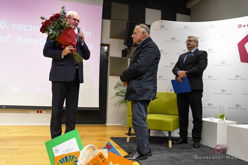 80. urodziny prof. Karola Myśliwca w GEN-ie