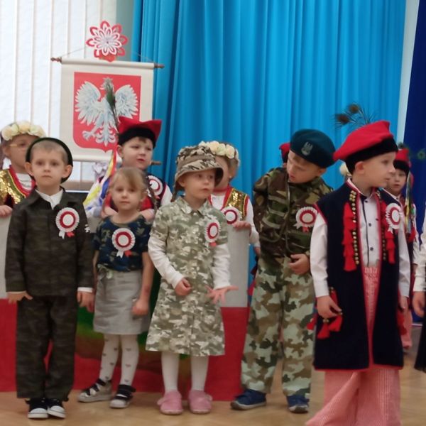 Obchody Narodowego Święta Niepodległości w Przedszkolu Miejskim nr 9 w Jaśle