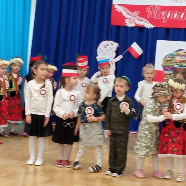 Obchody Narodowego Święta Niepodległości w Przedszkolu Miejskim nr 9 w Jaśle