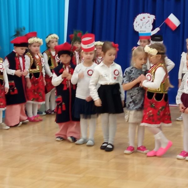 Obchody Narodowego Święta Niepodległości w Przedszkolu Miejskim nr 9 w Jaśle