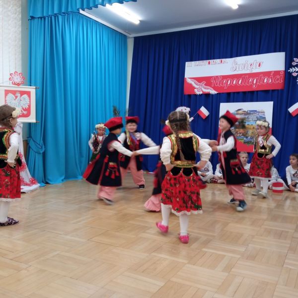Obchody Narodowego Święta Niepodległości w Przedszkolu Miejskim nr 9 w Jaśle