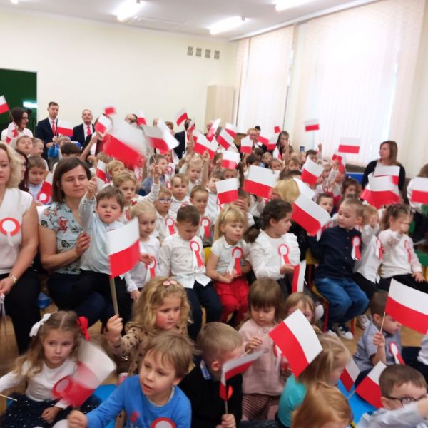 Obchody Narodowego Święta Niepodległości w Przedszkolu Miejskim nr 9 w Jaśle